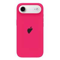 Чохол для iPhone 17 Air Silicone Case Full Neon Pink