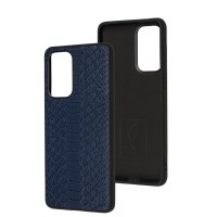 Чохол для Samsung Galaxy A33 Fibra Python blue