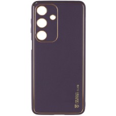 Чохол для Samsung Galaxy A25 5G Leather Xshield dark purple