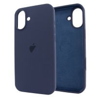 Чохол для iPhone 17 Silicone Case Full Midnight Blue