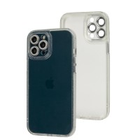 Чохол для iPhone 12 Pro Max Berlia Bling Gliter Camera Lens clear