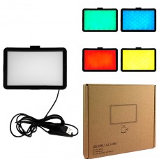 Лампа відеосвітло LED CH 20 cm 8" 120 Lights USB 15W,2V