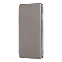 Чохол книжка Premium для Samsung Galaxy A9 2018 (A920) сірий