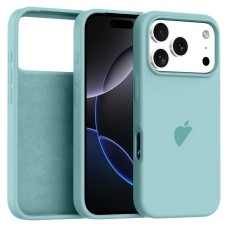 Чохол для iPhone 17 Pro Max Silicone Case Full Marine Green