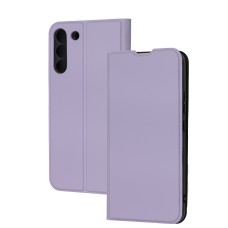 Чохол книжка Fibra для Samsung Galaxy S22+ (S906) бузковий