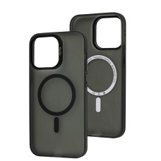 Чохол для iPhone 14 Pro Max Berlia Smooth MagSafe black