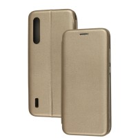 Чохол книжка Premium для Xiaomi Mi A3 Pro / Mi CC9 / Mi 9 Lite золотистий
