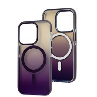 Чохол для iPhone 12 Pro Max Berlia Armor Carbon MagSafe grey