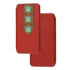Чохол-книжка Samsung Galaxy А70 (А705) з малюнком Українська вишивка
