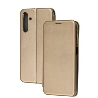 Чохол книжка Premium для Samsung Galaxy A25 5G золотистий