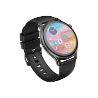 Смарт-годинник XO J6 Magnetic suction circular intelligent sports call watch Чорний