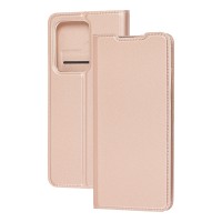 Чохол книжка Samsung Galaxy S20 Ultra (G988) Dux Ducis рожево-золотистий