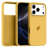 Чохол для iPhone 18 Pro Silicone Case Full Yellow