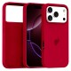 Чохол для iPhone 17 Pro Silicone Case Full Red