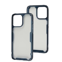 Чохол Nillkin Nature Series для iPhone 14 Pro Max темно-синій/прозорий