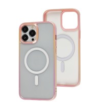 Чехол для iPhone 13 Pro Max WAVE Blinding light MagSafe pink