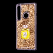 Чохол для Samsung Galaxy A9 2018 (A920) вода золотистий "духи"
