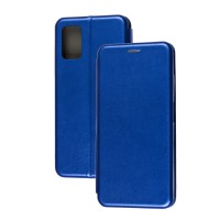 Чохол книжка Premium для Samsung Galaxy A02s / A03s синій