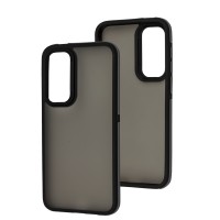 Чохол для Samsung Galaxy A35 5G Shield Dual Color чорний / сірий