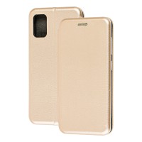 Чохол книжка Premium для Samsung Galaxy A41 (A415) золотистий