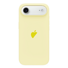 Чохол для iPhone 17 Air Silicone Case Full Mellow Yellow