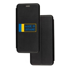 Чохол-книжка Samsung Galaxy A02 (A022) з малюнком чорний made in Ukraine