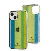 Чохол для iPhone 13 Rainbow green