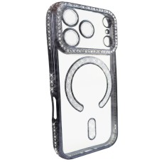 Чохол для iPhone 17 Pro Max xVibe Diamond Shining Case with MagSafe Black