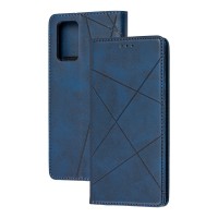 Чохол книжка Business Leather для Samsung Galaxy Note 20 (N980) синій