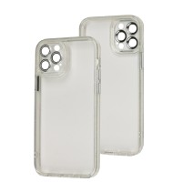 Чохол для iPhone 12 Pro Berlia Bling Gliter Camera Lens clear