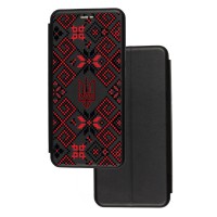 Чохол-книжка Samsung Galaxy A10 (A105) з малюнком Тризуб із візерунком