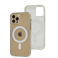 Чохол для iPhone 12/12 Pro MagSafe Clear case прозорий