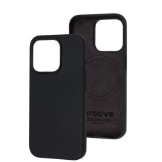 Чохол для iPhone 15 Pro Proove Silicone with MagSafe black