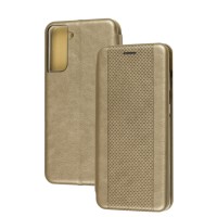 Чохол книжка для Samsung Galaxy S21+ (G996) Aclass золотистий