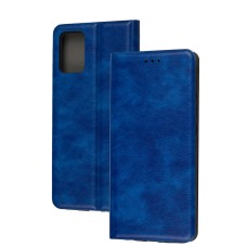 Чохол книжка Premium leather для Samsung Galaxy A02s синій