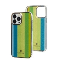 Чохол для iPhone 13 Pro Max Rainbow green