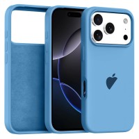 Чохол для iPhone 18 Pro Silicone Case Full Cornflower