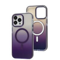 Чехол для iPhone 14 Pro Max WAVE Premium Shadow Star MagSafe purple