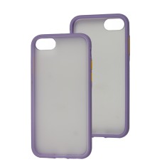 Чохол LikGus Maxshield для iPhone 6/7/8 матовий бузковий