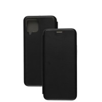 Чохол книжка Premium для Samsung Galaxy A22 (A225) чорний