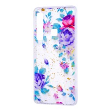 Чохол для Samsung Galaxy A9 2018 (A920) Flowers Confetti "квіти"