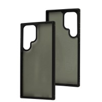 Чохол для Samsung Galaxy S23 Ultra Berlia carbon fiber чорний