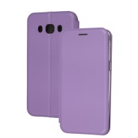 Чохол книжка Premium для Samsung Galaxy J5 2016 (J510) світло-бузковий