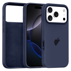 Чохол для iPhone 17 Pro Silicone Case Full Midnight Blue