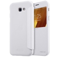 Чохол книжка для Samsung Galaxy A3 2017 (A320) Nillkin Sparkle білий