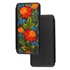 Чохол-книжка Samsung Galaxy S10 (G973) з малюнком Петриківський розпис