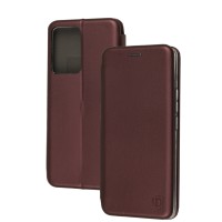 Чохол книжка Premium для Xiaomi 13 Lite 5G бордовий