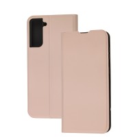 Чохол книжка Samsung Galaxy S21+ (G996) Yo пудра