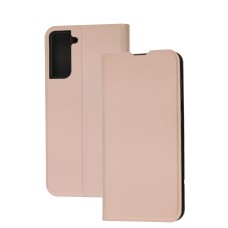 Чохол книжка Samsung Galaxy S21+ (G996) Yo пудра