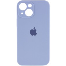 Чохол Silicone Case Full Camera для iPhone 14 Plus lilac cream